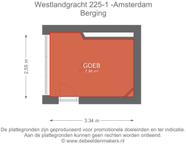 Foto van Westlandgracht 225-1, Amsterdam