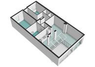 Historische woningfoto van Goeman Borgesiusstraat 1C, Amsterdam uit 2025